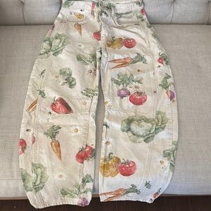 Free People Good Luck barrel jeans